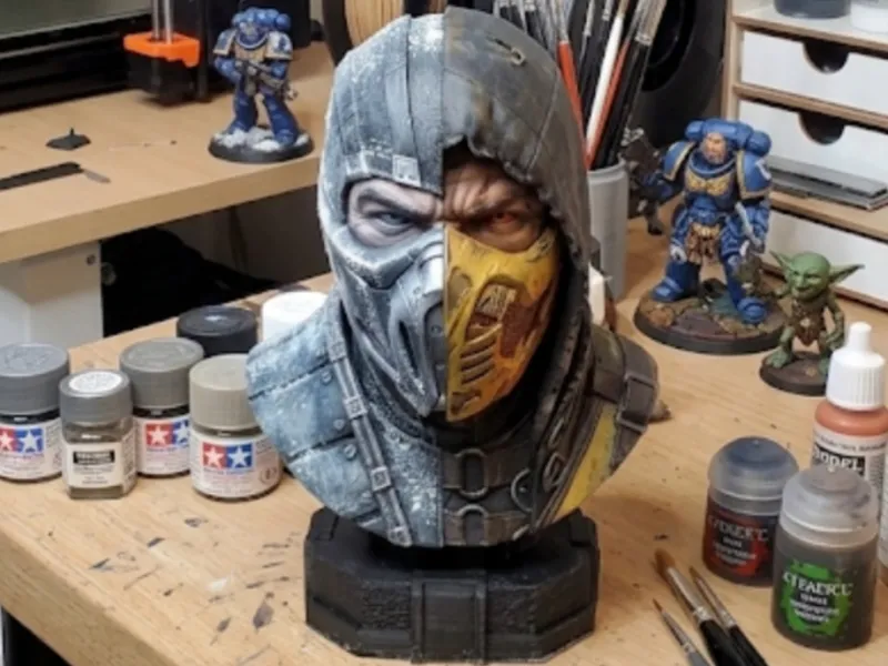 Sub-Zero e Scorpion Mortal Kombat