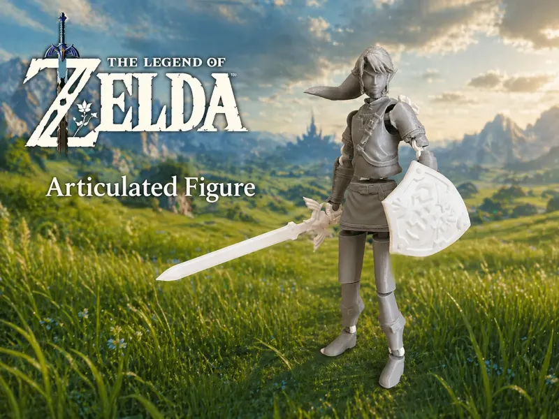 Link Twilight Princess Figure (Fully Articulated)