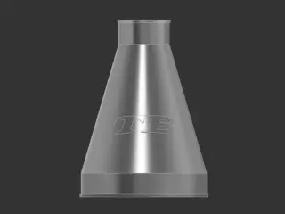 6 inch to 2 1/2 inch funnel