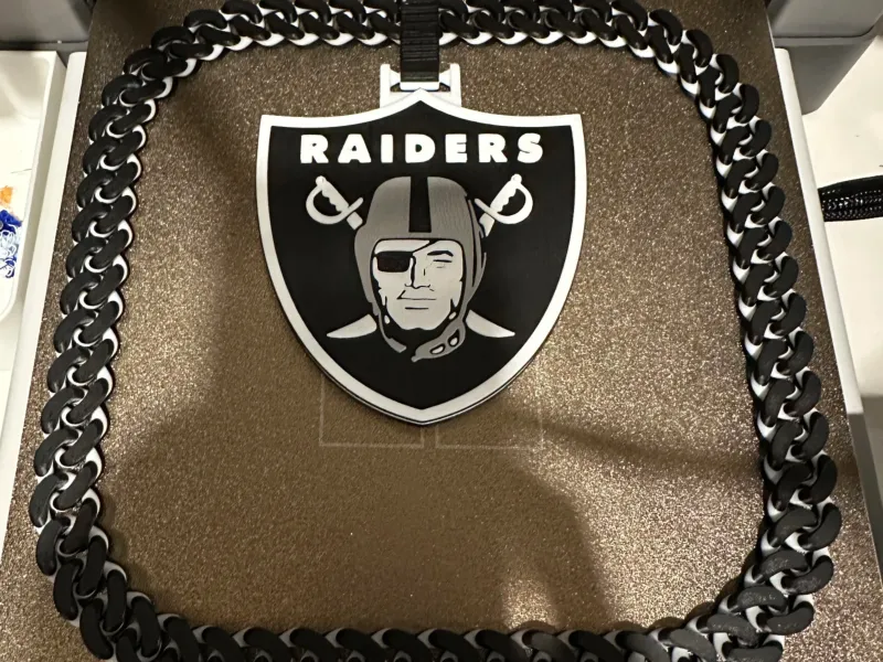 Raiders Hype Chain Las Vegas
