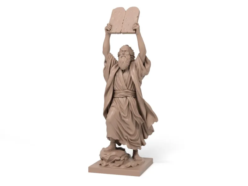 Moses sculpture