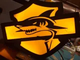 Harley Shark Leuchtkasten2-0