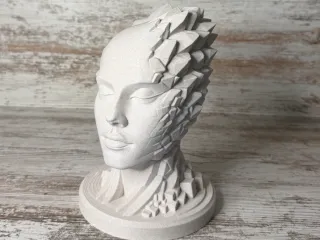 Modern Geometric Bust