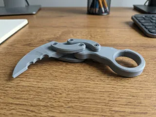 karambit fidget