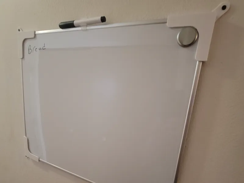 White Board Mounting Brackets