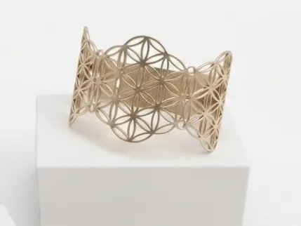 Flexibele Armband Zaad des Levens en Bloem des Levens