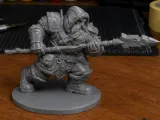 Spearman Dwarf for DnD - Magic Series-0