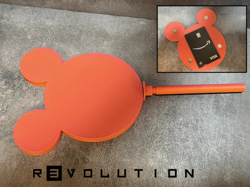 Mouse Ears Credit Card Wand