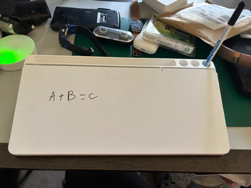 Boîte de rangement modulaire avec couvercle tableau blanc effaçable à sec | Impression 3D