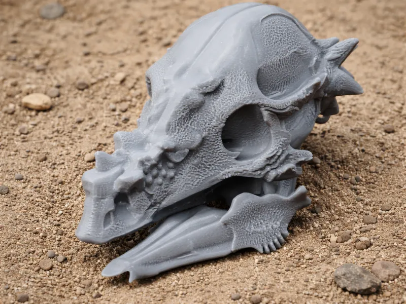 Auroraceratops Skull