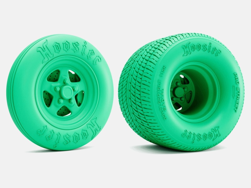 15x5＆15x10 Weld Pro スターホイール、Hoosierタイヤ