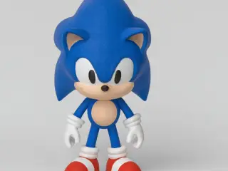 Super sonic figurine