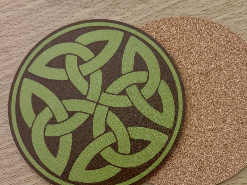 Irish Celtic Knot Coaster
