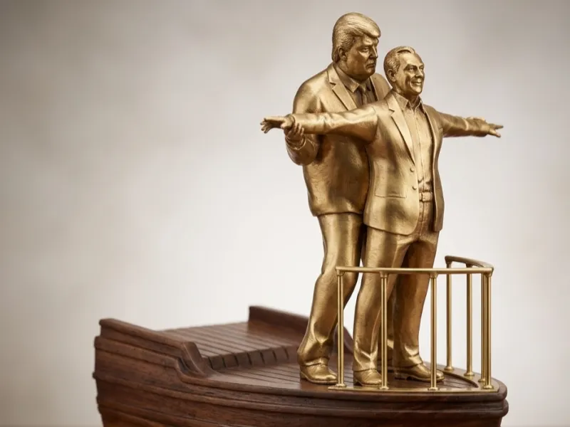 Trump e Epstein Titanic