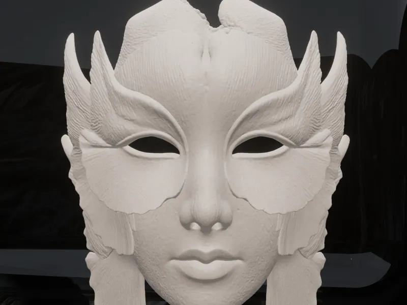 Maschera della Dea della Natura Floreale