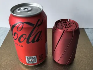 Midi Size Spiral Drinks Can Spiral Twist Fidget