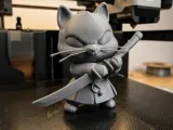 Chibi Ninja Cat-0