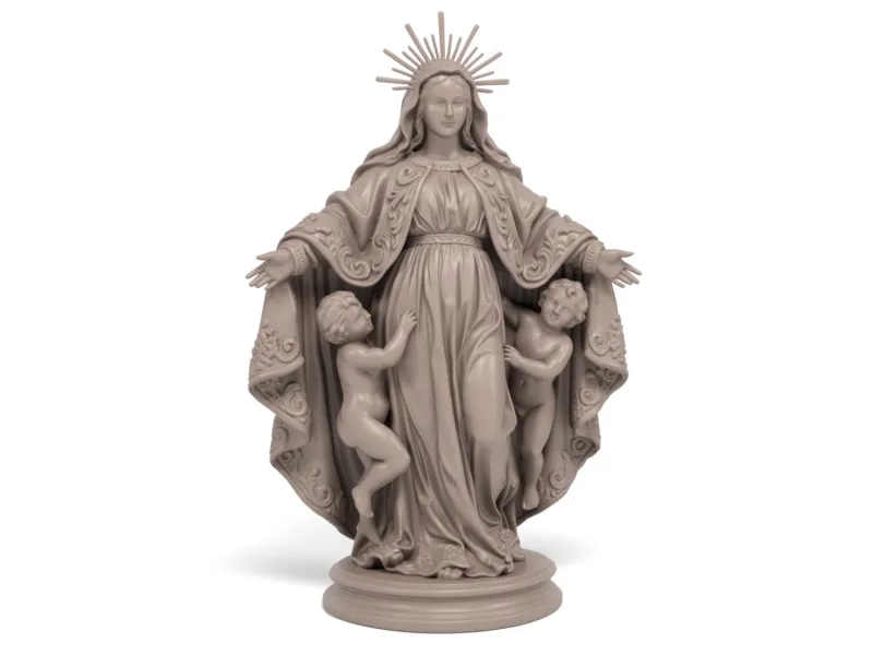 The Virgin and the Angels 2