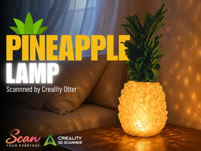 Pineapple Lamp #Scan your food