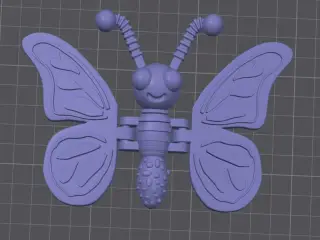 PRINT-IN-PLACE CUTE FLEXI BUTTERFLY