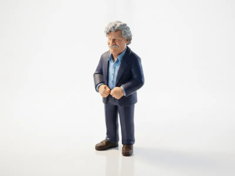 パブロ・エスコバル フィギュア 歴史的偉人 3Dプリント可能