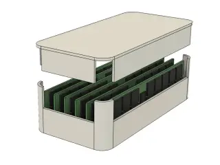 6-Slot DDR4/DDR5 Organizer