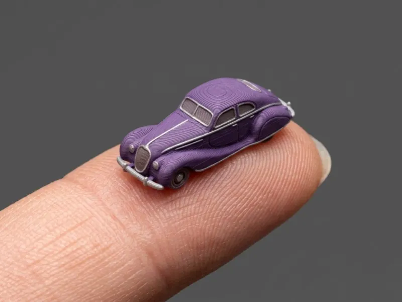 modèle de voiture aérodynamique