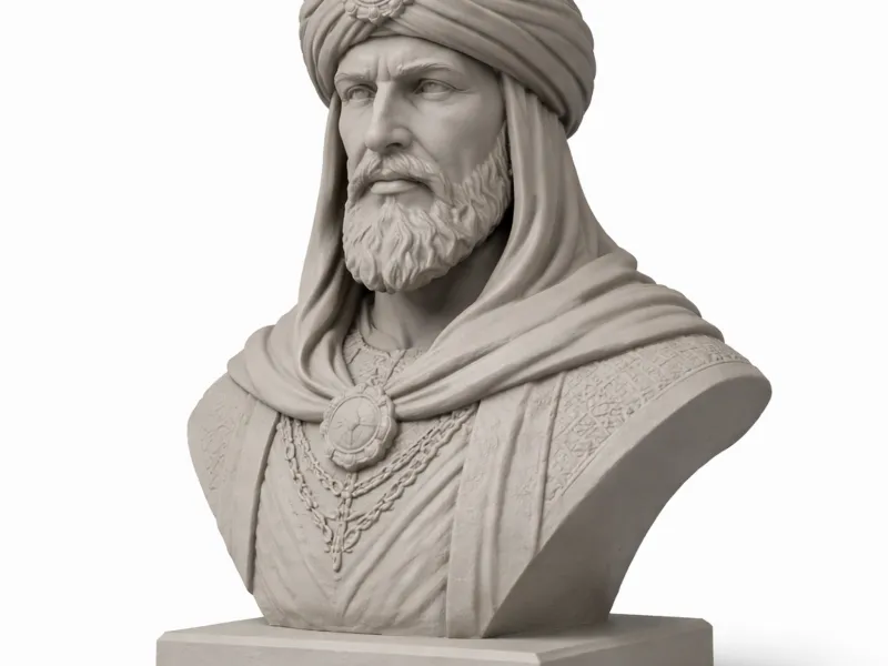 Saladin Bust