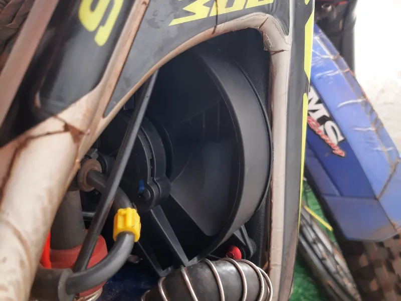 Sherco trial ventilatoradapter