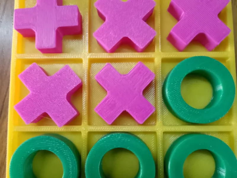 Tic-Tac-Toe-Spielbrett