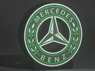 Mercedes Benz color LightBox