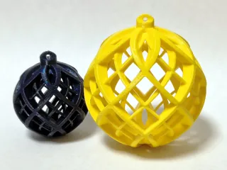 Double-Cross Christmas Ornaments