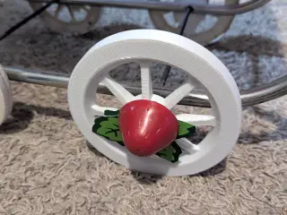 Wheel for Strawberry Shortcake Carriage - 1981 Coleco