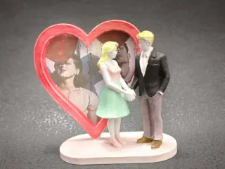Two Hearts, One Frame