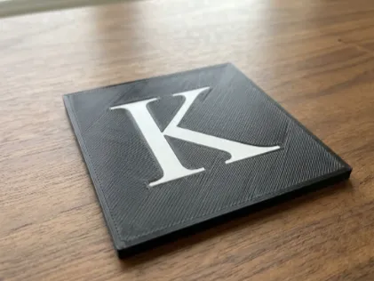 Sous-verre (Carré)-K