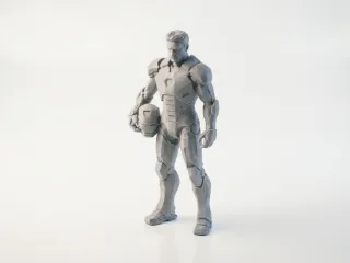 Iron Man Figurine Marvel Superhero 3D Printable