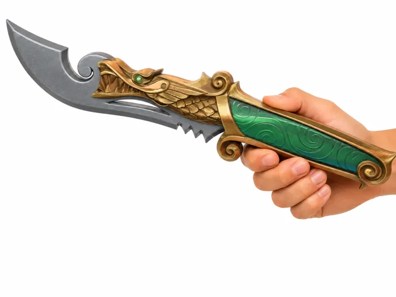 Dague Dragon Cérémonielle Cosplay Valorant