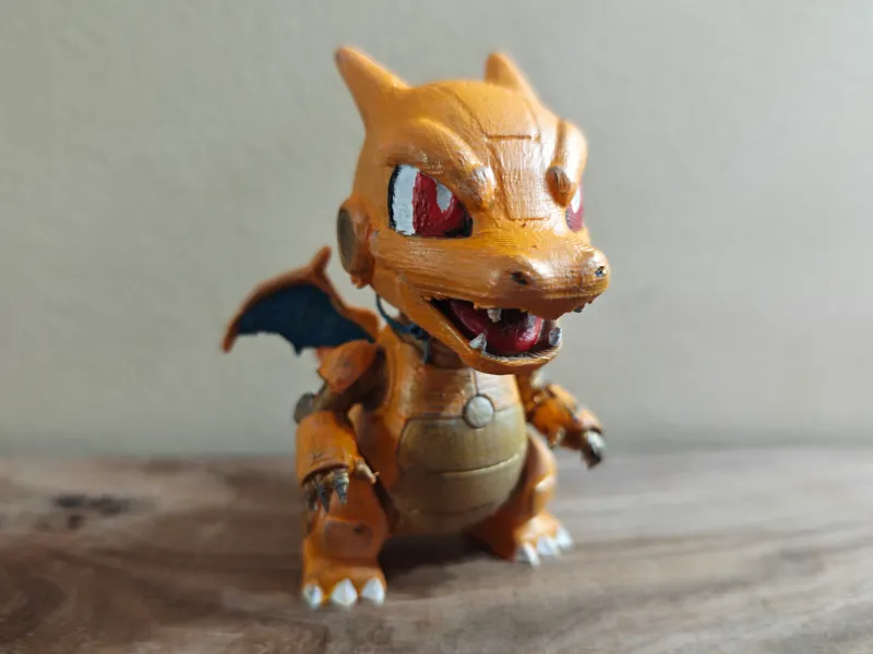 Robo Chibi Charizard Pokemon