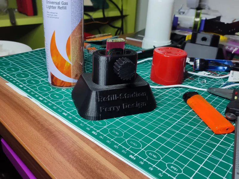 RefillStation : L'assistant de précision pour le rechargement des briquets