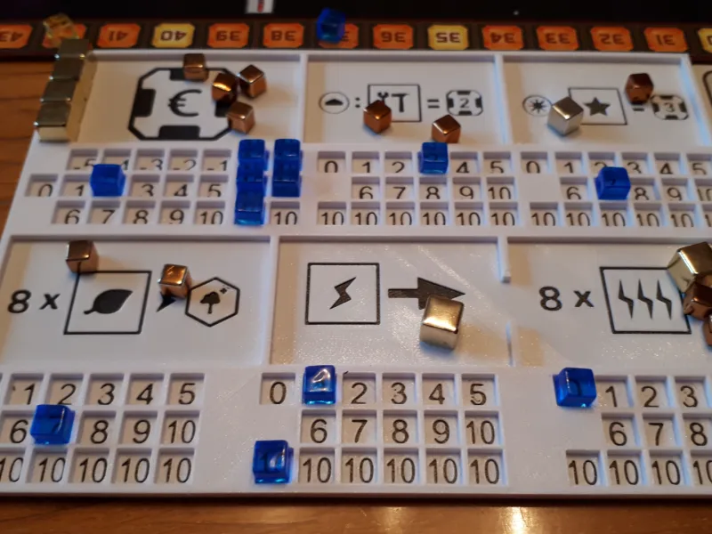 Tablero para Terraforming Mars
