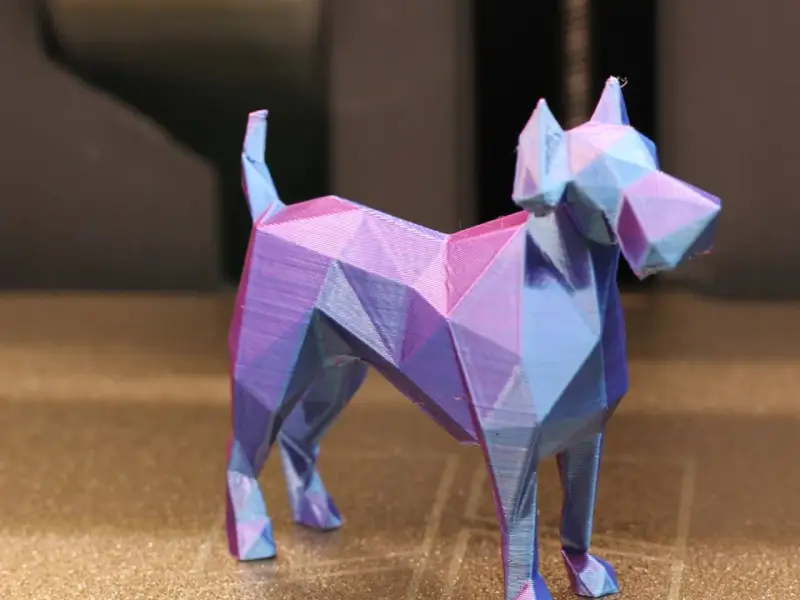 Chien Dogue Allemand low poly