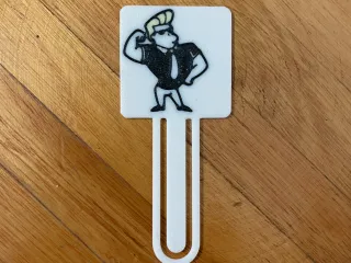 S3D Donny Bravo Double Sided Bookmark - Jumbo size included!