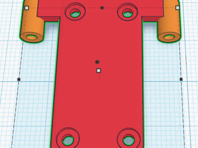 rectangle with holes