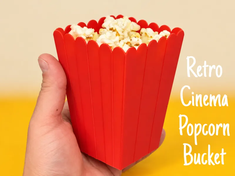 Balde de Pipoca de Cinema