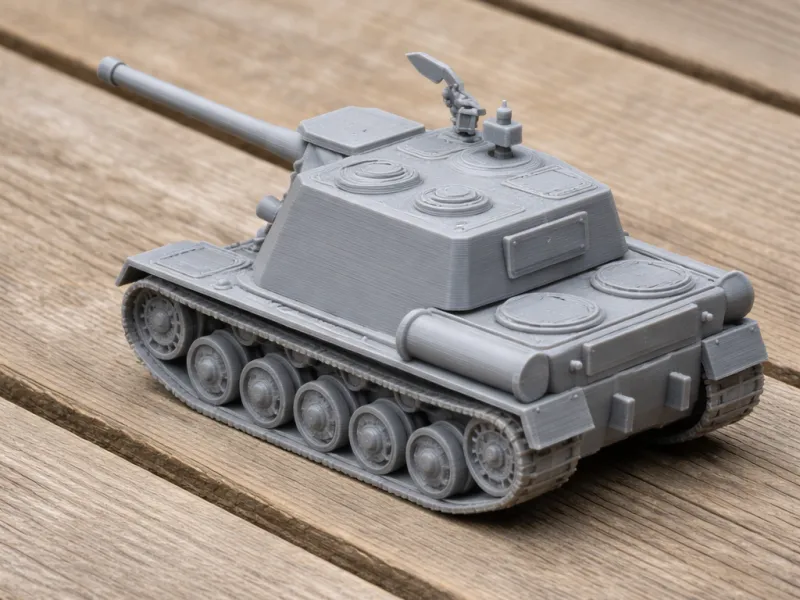 ISU-122 tank