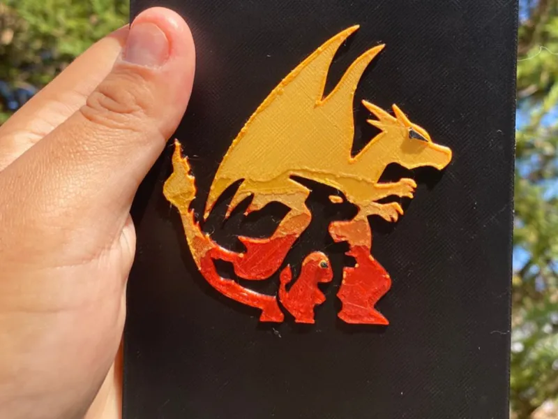 charmander evolution retrato