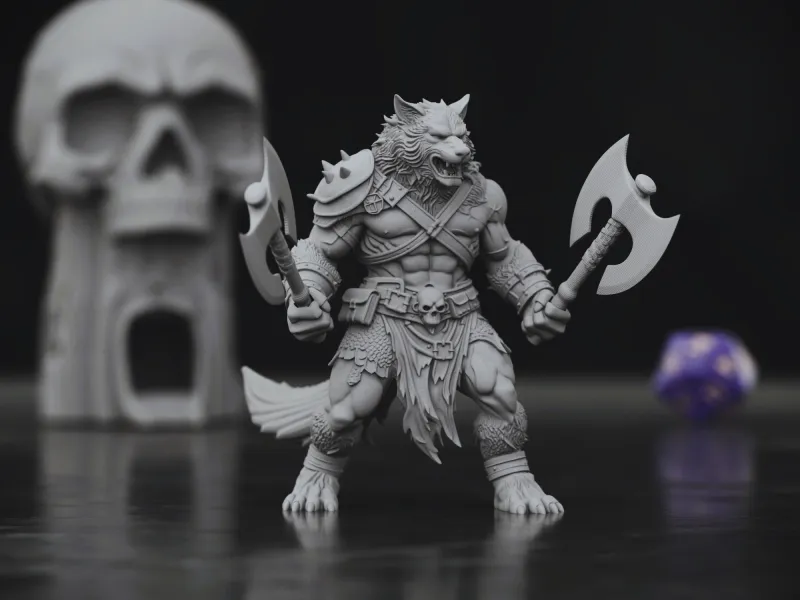 رجل الذئب - حانة D&D
