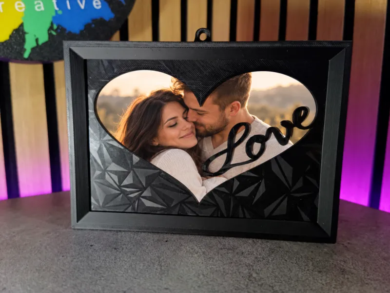 Love Heart Photo Frame