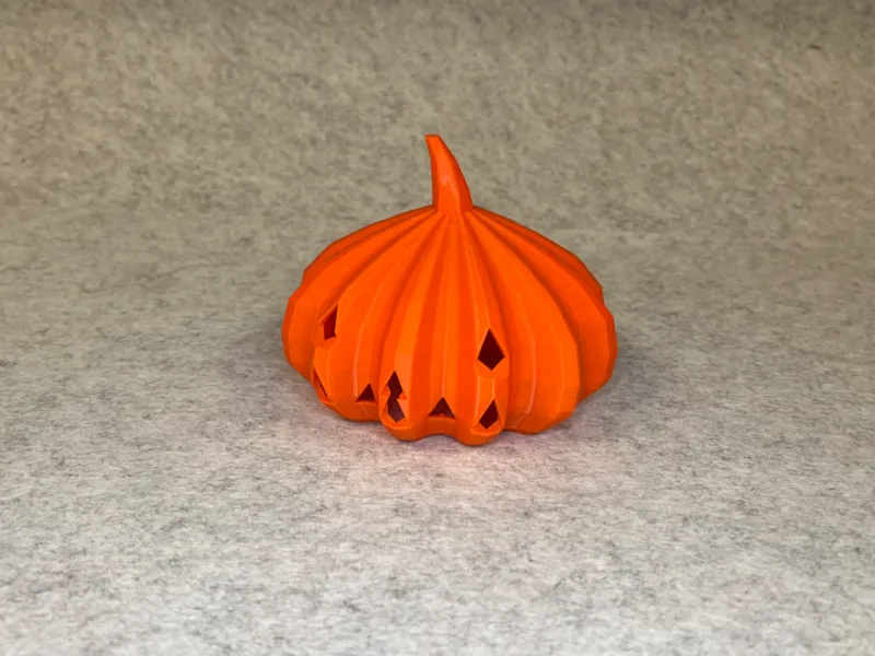 Décoration de citrouille poly pour Halloween