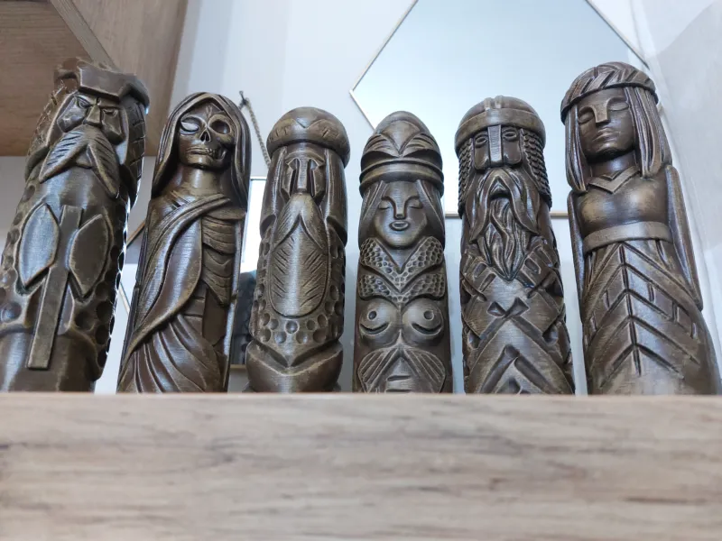 Viking Totem Collection 2 – 6 Nordic Deities